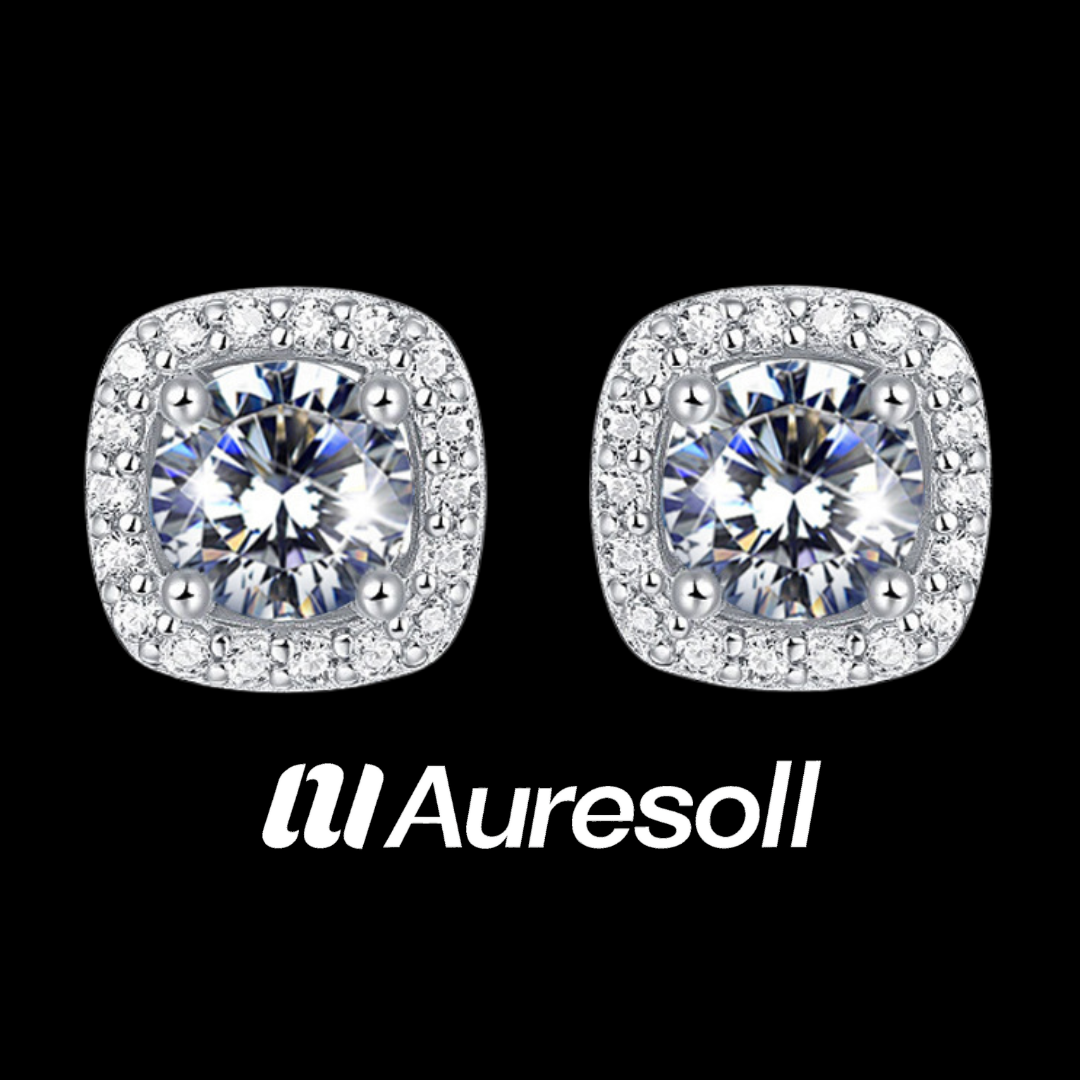 Moissanite Diamond Earrings