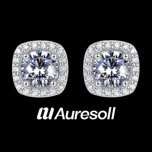 Moissanite Diamond Earrings