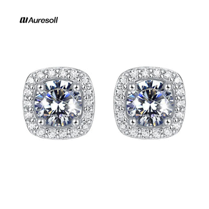 Moissanite Diamond Earrings