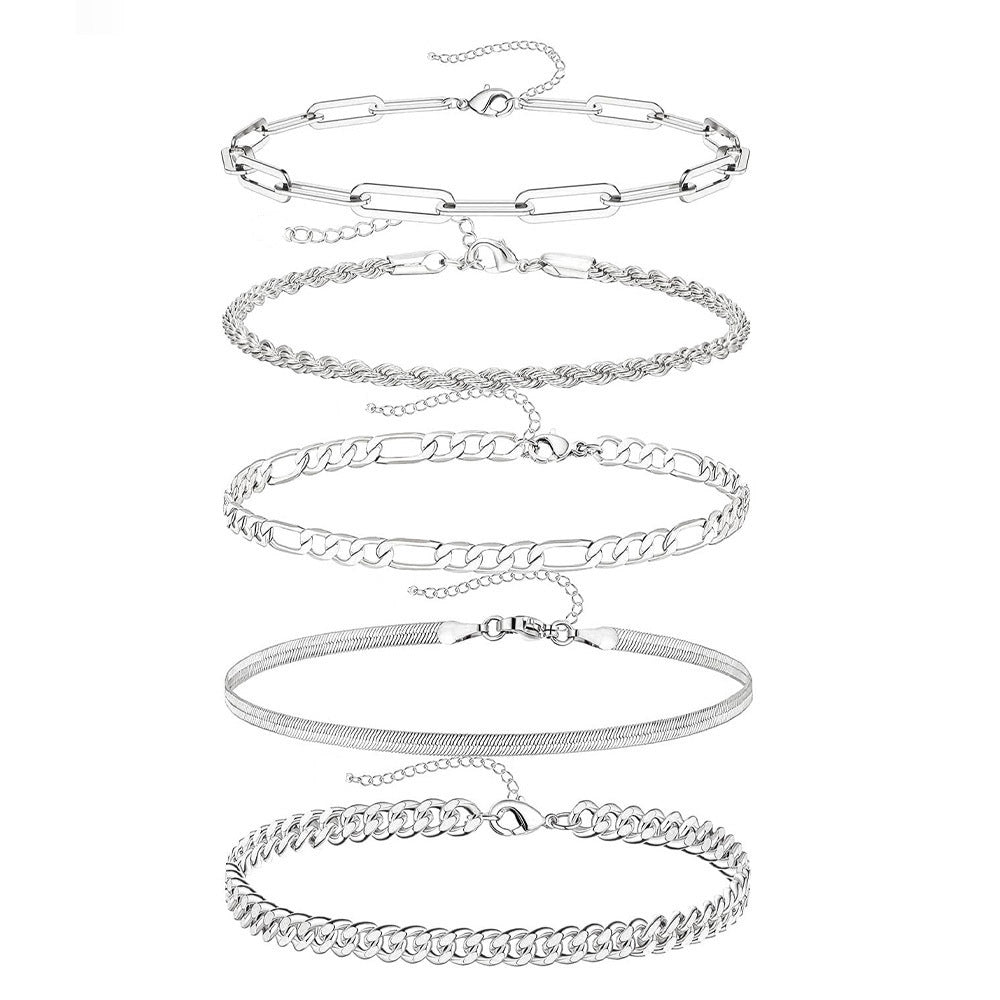 Set Gelang Tewiky 5 Helai untuk Wanita